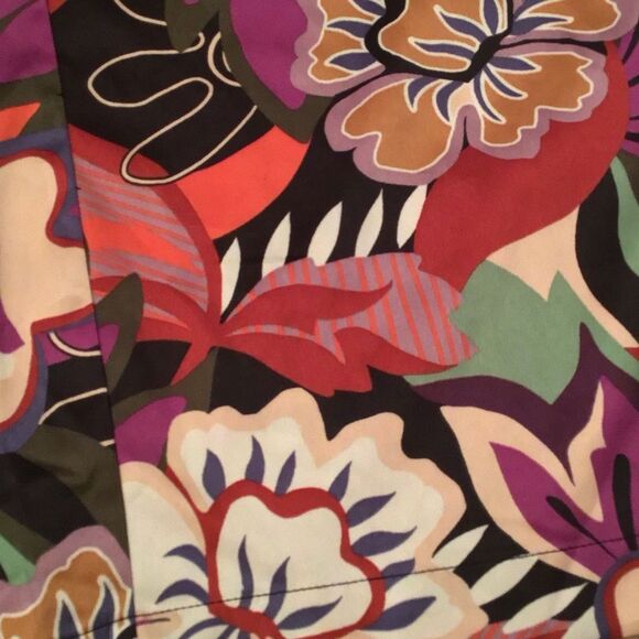 RACHEL Rachel Roy Colorful Floral Artsy Wide Leg High Rise Boho Pants - Picture 3 of 7